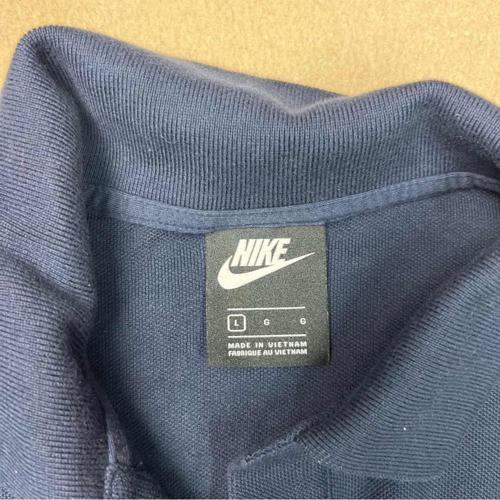 Nike Chelsea FC Polo Shirt Mens Large Blue Yellow Core Matchup Short Sleeve - Picture 7 of 10
